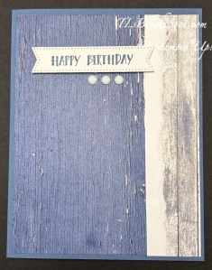 Stampin' Up! Country woods. hop challenge