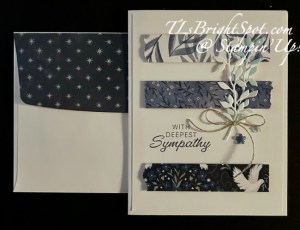 Stampin' Up! Peaceful Garden 
Suite, card 1
