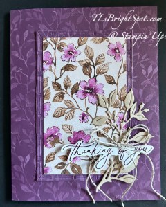 Stampin' Up! Charming Day Sympathy card front