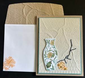 Stampin' Up! Inspiring Imperfections card & envelope