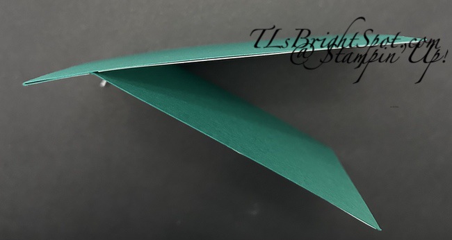 Stampin' Up! Book fold top view