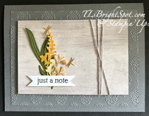 Stampin' Up! Beautiful Gallery card front