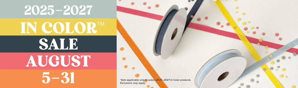Stampin' Up! 2025-2027 In Color SALE