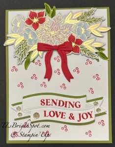 Stampin' Up! Traditions of C'mas - sending love