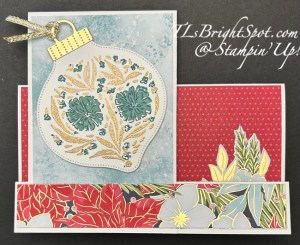 Stampin' Up! Bauble Blooms step card front