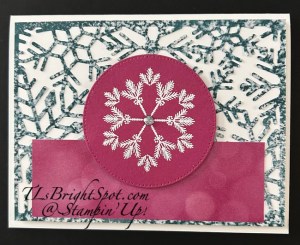 Stampin' Up! Delicate Pines card front
