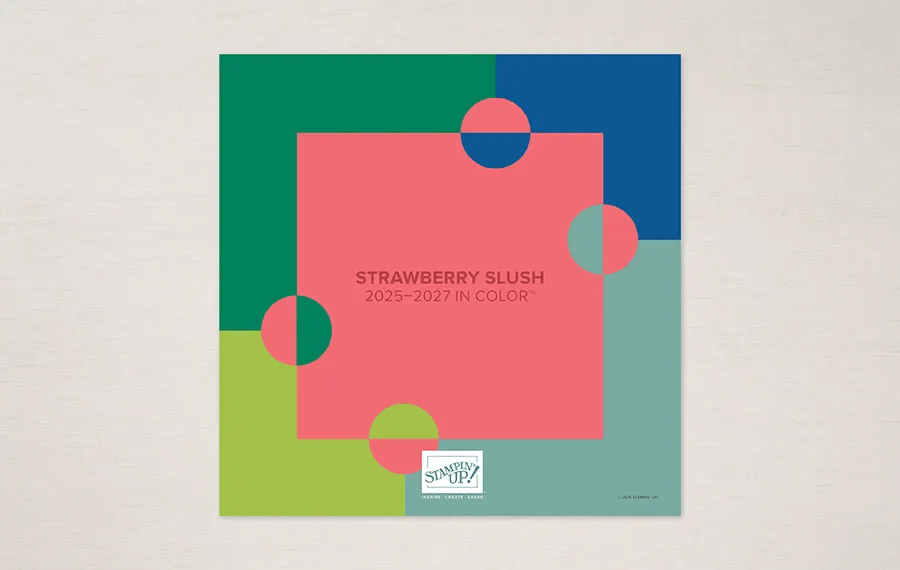 Stampin' Up! Strawberry Slush color options