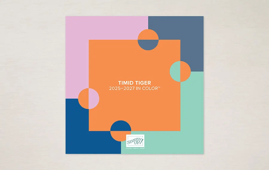 Stampin' Up! Timid Tiger color options