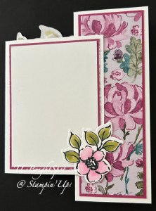 Stampin' Up! Charming Day Multi Panel Fun Fold right side view card 2