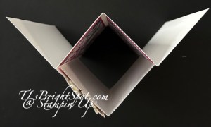 Stampin' Up! Multi Panel Fun Fold from top