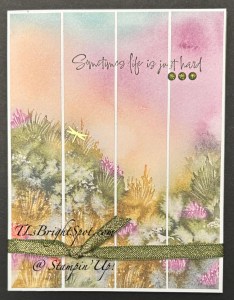 Stampin' Up! Thoughtful Journey, & Prairie Grass