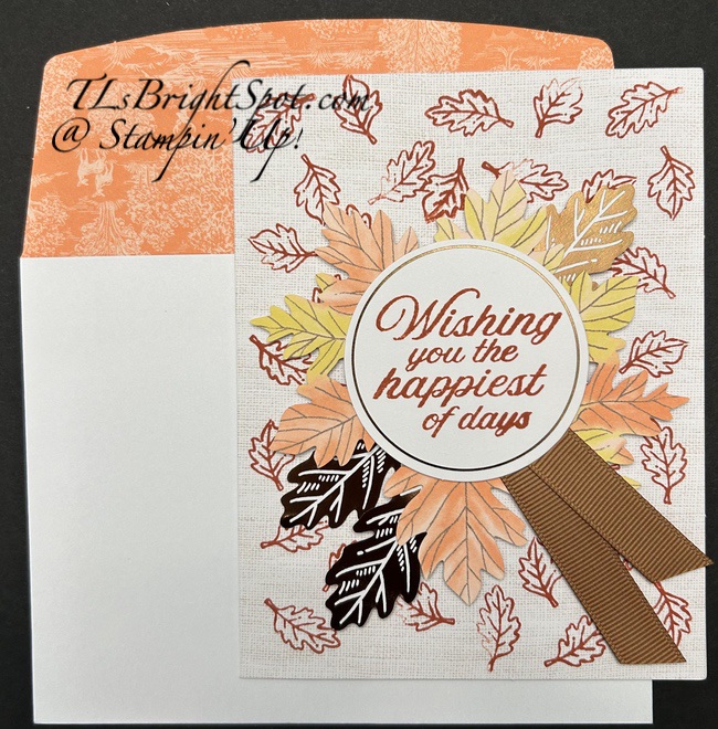 Stampin' Up! Sep Fall for Toile PP card 4