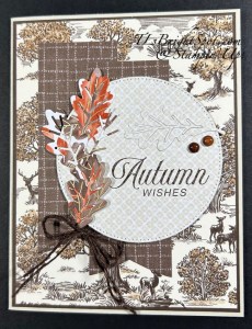 Stampin' Up! Amber Autumn card front