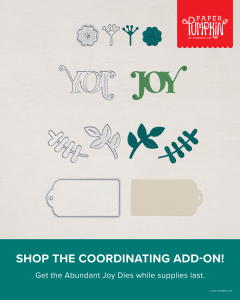 Stampin' Up! Oct - Dec add-on