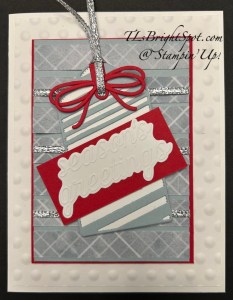 Stampin' Up! Card 2 w/ Patterned Tags Dies