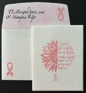 Stampin' Up! Love & Courage card & envelope