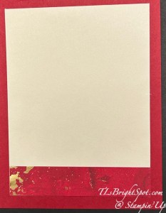 Stampin' Up! Ornamental C'mas inside card 3