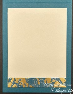 Stampin' Up! Oranmental C'mas inside card 1