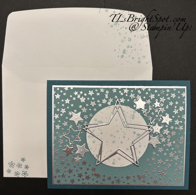 Stampin' Up! Swirled Designs card & envelope