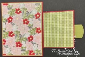 Stampin' Up! Bauble Blooms flap card,