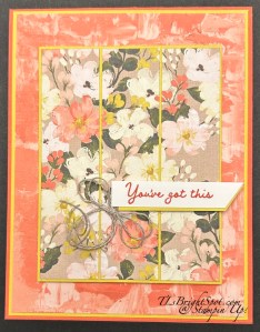 Stampin' Up! Brushed w/ Beauty, Calypso Coral