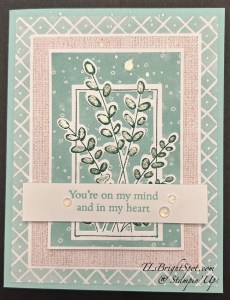 Stampin' Up! Friendly Foliage card front