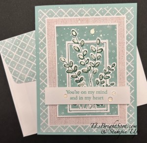 Stampin' Up! Friendly Foliage card & envelope