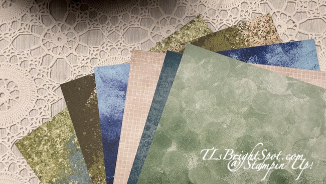 Stampin' Up! Nature Walk DSP, side A