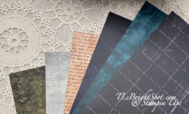 Stampin' Up! Nature Walk 12x12 DSP, side B