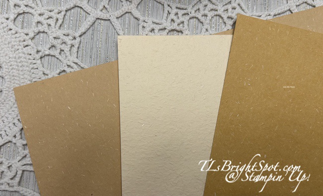 Stampin' Up! Natural Hues 12 x 12 Textured Specialty Paper