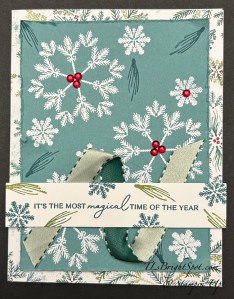 Stampin' Up! Delicate Pines & Snowflakes