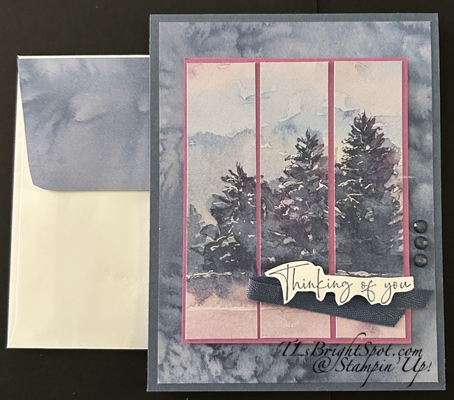 Stampin' Up! Thoughtful Journey in Misty Moonlight