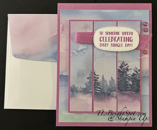 Stampin' Up! Thoughtful Journey in Petunia Pop