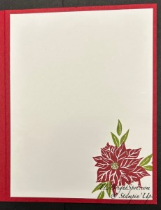 Stampin' Up! Christmas Gallery inside card