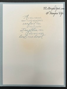 Stampin' Up! Prayers & Promises sentiment card 3
