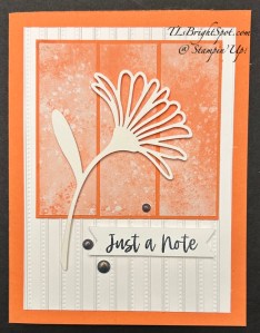 Stampin' Up! Covered in Flowers Accents, card 1