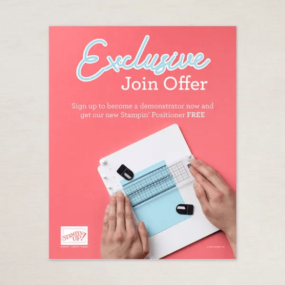 Stampin' Up! Joining Promo