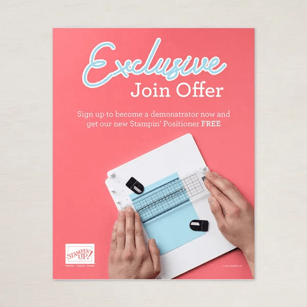 Stampin' UP! Joining Promo