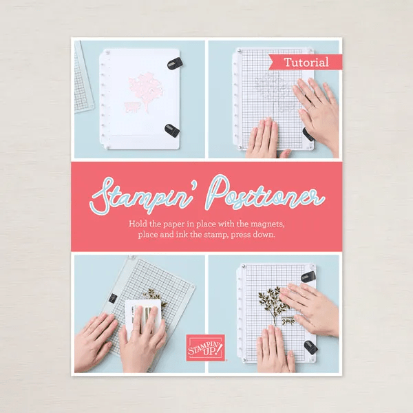 Stampin' Up! Tutorial for the new positioner