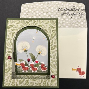Stampin' Up! Interlocking Z Fold card & envelope