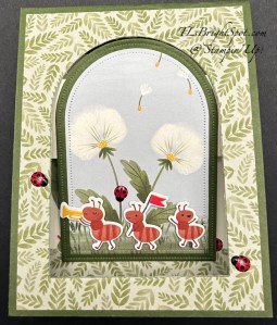 Stampin' Up! Interlocking Z Fold card front