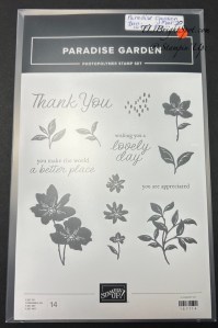 Stampin' Up! Paradise Garden stamp set