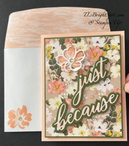 Stampin' Up! Pop-Up Book Fun Fold card & envelope, card 2