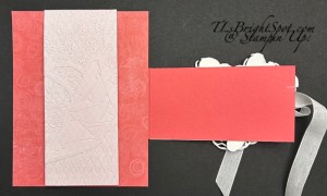 Stampin' Up! Petals of Beauty fun fold, one flap over