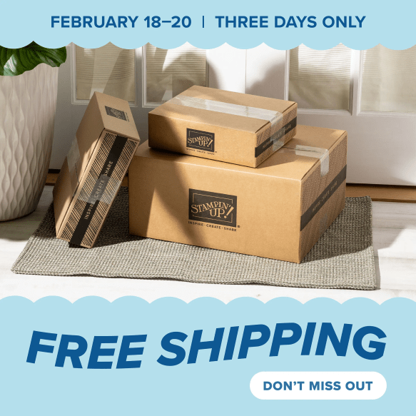 Stampin' Up! FREE SHIPPING