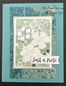 Stampin' Up! Fragrant Layers card front