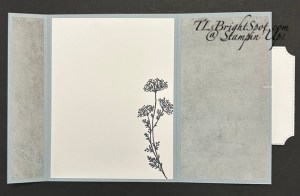 Stampin' Up! Beautiful Gallery off-set gatefold, inside card 3