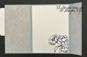 Stampin' Up! Beautiful Gallery off-set gatefold, inside card 2