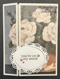 Stampin' Up! Beautiful Gallery off-set gatefold, card 4