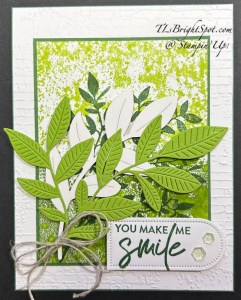 Stampin' Up! Nature's Symphony card front